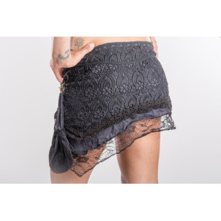 jara-wrap-around mini-skirt-snap fastener-handmade-cotton-indian-boho-hippie-goa-mini-black-moskitoo-india-kult-switzerland