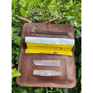 Natural Leather Tobacco Pouch