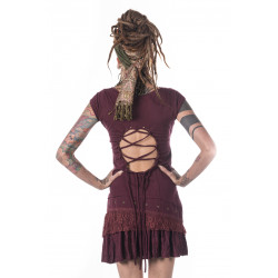 moskitoo-india-kult-dress-steampunk-maroon-cotton
