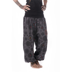 mandala-yoga-hose-siebdruck-breitem-bund-grau-moskitoo-india-kult