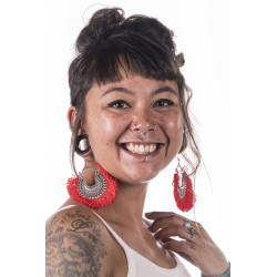 boho-style-earrings-cotton-silver-moskitoo-india-kult-red