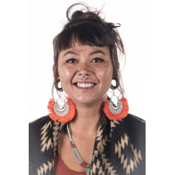 boho-style-earrings-cotton-silver-moskitoo-india-kult-orange