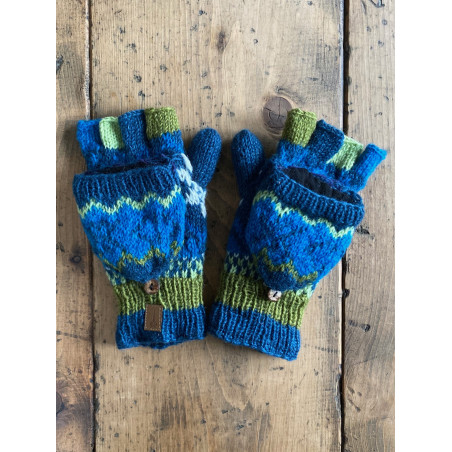 wool-gloves-knitted--sheepwool-azure-blue-unisex-gloves-no-finger-cap-moskitoo-india-kult