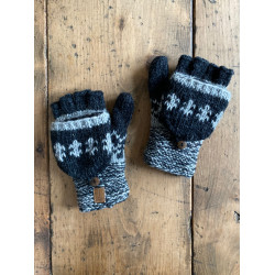 strick-wollhandschuhe-schafwolle-unisex-grau-schwarz-handschuhe-fingerlose-moskitoo-india-kult