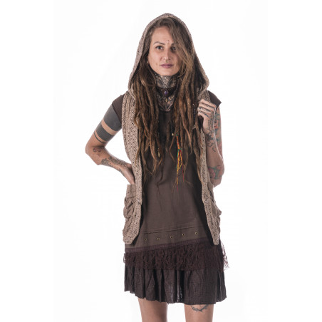 unique-gypsy-style-vest-sustainable-pure-cotton-hood-almond-moskitoo-india-kult-swiss