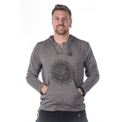 retreat-hooded-shirt-men-grey-cotton-goa-om-moskitoo-india-kult