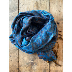 Grosser Kuschelschal - Indische Decke - Paisley Muster - Moskitoo.ch