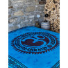 Aum-om-mantra-symbol-turquoise-cloth-bedspread-wall-hanging-mosquito-india-cult