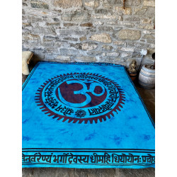 Aum-om-mantra-symbol-türkis-tuch-bettüberwurf-wandbehang-moskitoo-india-kult