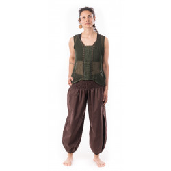 culture-pants-lockere-weite-sommerhosen-elastischem-bund-braun-moskitoo-india-kult-schweiz