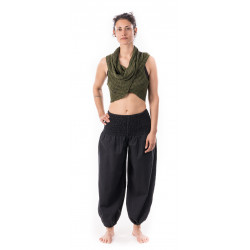 culture-pants-loose-wide-leg-summer-pants-elastic-waistband-black-moskitoo-india-cult-rorschach