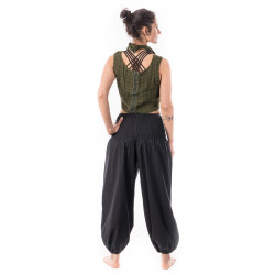 culture-pants-loose-wide-leg-summer-pants-elastic-waistband-black-moskitoo-india-cult-rorschach