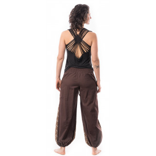 Zulu-pants-cotton-brown-pattern-moskitoo-india-kult