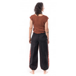 zulu-pants-hosen-baumwolle-schwarz-rot-indisch-muster-moskitoo-india-kult