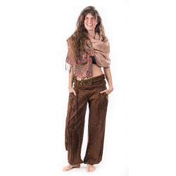 gemusterte-sommer-hose-braun-baumwolle-nachhlatig-fair-trade-moskitoo-india-kult