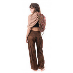 gemusterte-sommer-hose-braun-baumwolle-nachhlatig-fair-trade-moskitoo-india-kult