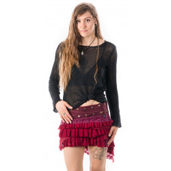 Spirit Angel Mini Skirt | Fair fashion from Moskitoo India Kult | Switzerland
