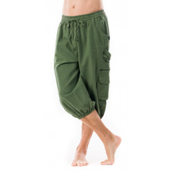 3/4-cargo-hosen-shorts-olive-moskitoo-india-kult-schweiz