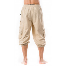 3/4-cargo-hosen-shorts-ivory-beiges-moskitoo-india-kult-schweiz