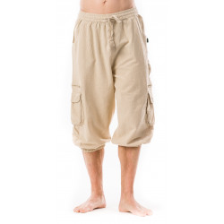 3/4-cargo-hosen-shorts-ivory-beiges-moskitoo-india-kult-schweiz