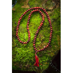 prayer-beads-mala-rosewood-india-red-wood