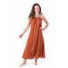 greek-goodnes-athena-dress-medieval-summer-dress-maxi-dress-roman-dress-viscose-light-dress-rust