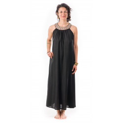 greek-goodnes-athena-dress-medieval-summer-dress-maxi-dress-roman-dress-viscose-light-dress-black