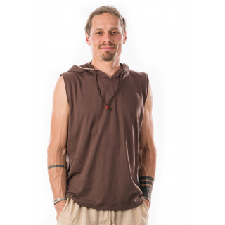 men-muscle-shirt-hood-brown-jadon-moskitoo-india-kult-cotton-fairtrade