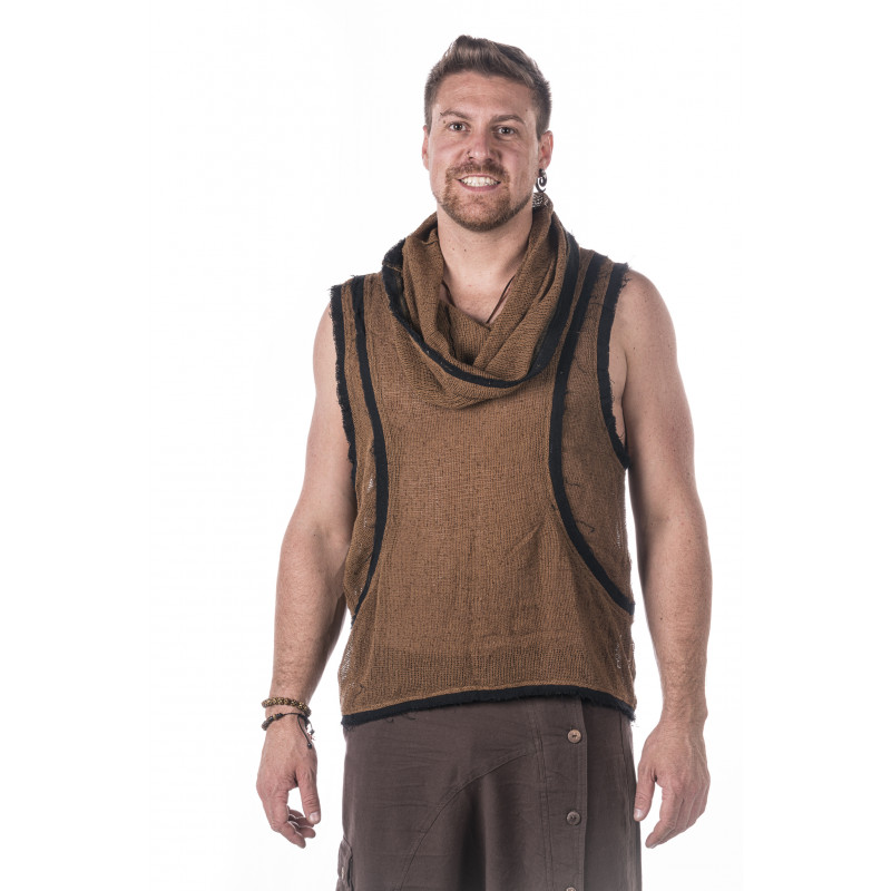 matrix-unisex-mesh-shirt-camel-brown-post-apocalyptic_fashion-moskitoo_india_cult