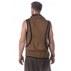 matrix-unisex-mesh-shirt-camel-brown-post-apocalyptic_fashion-moskitoo_india_cult