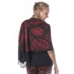 Indian scarves & shawls & stoles | With OM symbol | Moskitoo India Kult