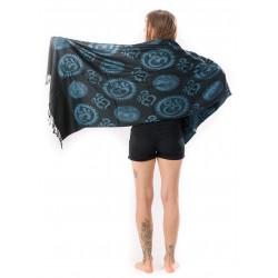 Indian scarves & shawls & stoles | With OM symbol | Moskitoo India Kult