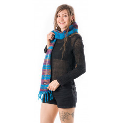 fluffy-soft-hooded-scarf-stripes-turquoise-mosquito-india-cult-recycled-pet-rorschach