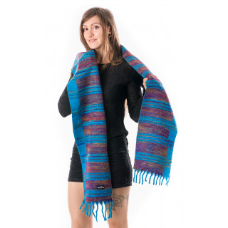 fluffy-soft-hooded-scarf-stripes-turquoise-mosquito-india-cult-recycled-pet-rorschach