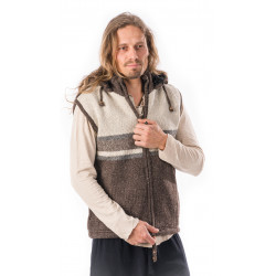 Männer Wollweste - Neuseeländische Wolle - Fair Trade - Moskitoo.ch