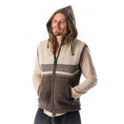 Männer Wollweste - Neuseeländische Wolle - Fair Trade - Moskitoo.ch