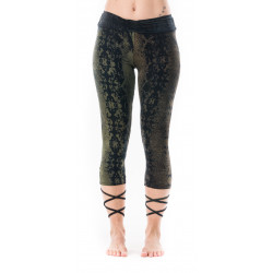 leggings-top-schlangenmuster-mitternachtsgruen-psywear-yoga-festival-moskitoo-india-kult