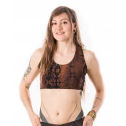 leggings-top-schlangenmuster-braun-psywear-yoga-festival-moskitoo-india-kult