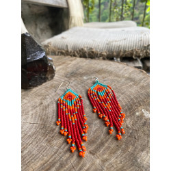 native-american-earrings-red-turquoise-handmade-moskitoo-india-kult